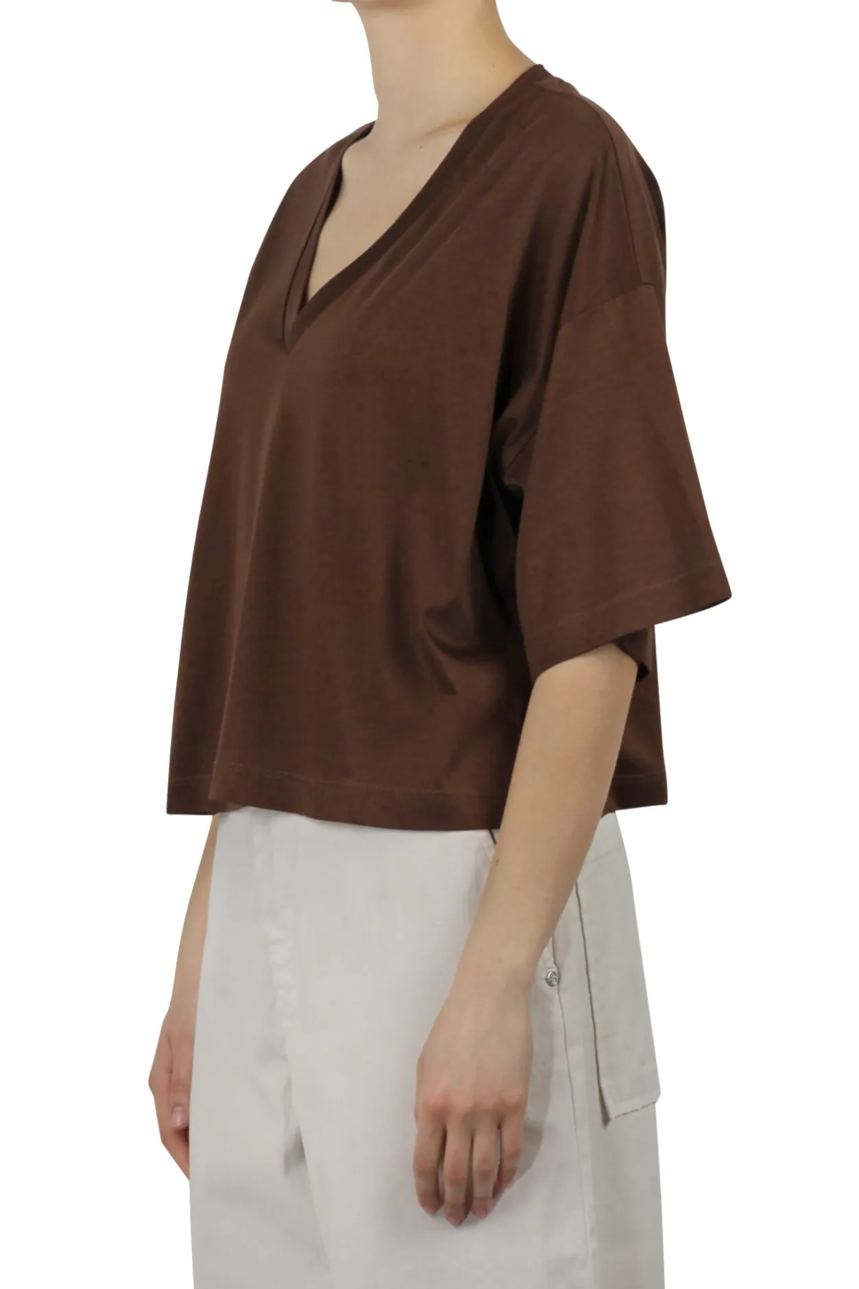- T-shirt - 450380 - Cioccolato^Ottod'ame Fashion