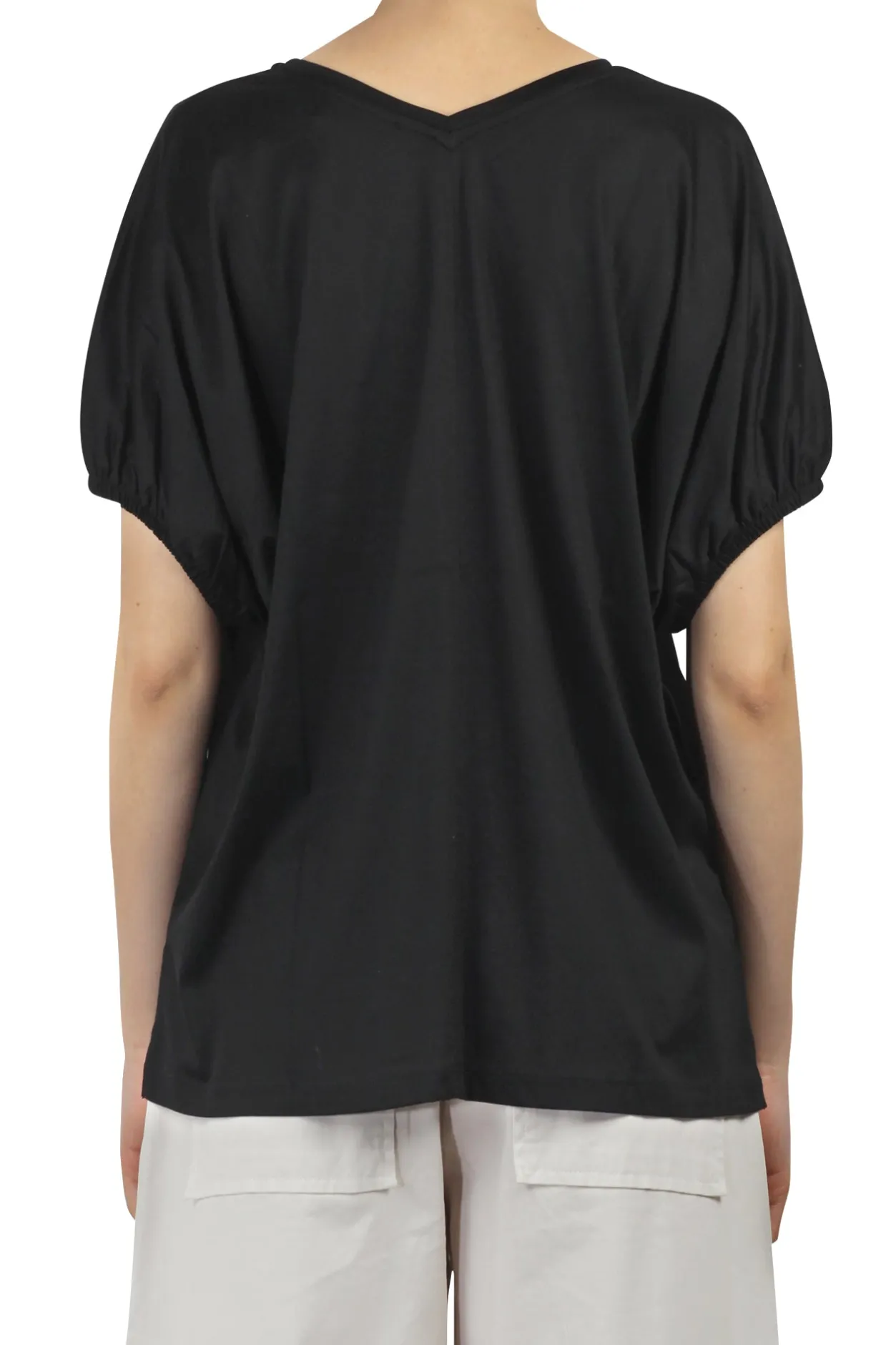 - T-shirt - 450379 - Nero^Ottod'ame Outlet