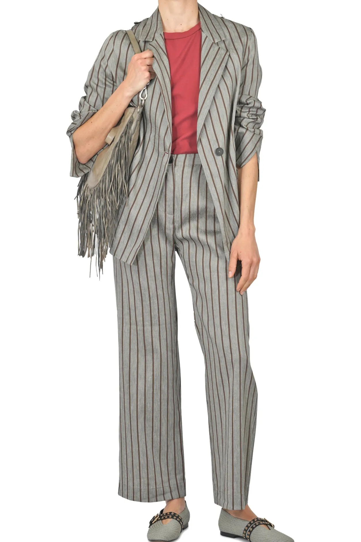 - Pantalone - 451150 - Grigio/Marrone^Phisique Du Role Hot