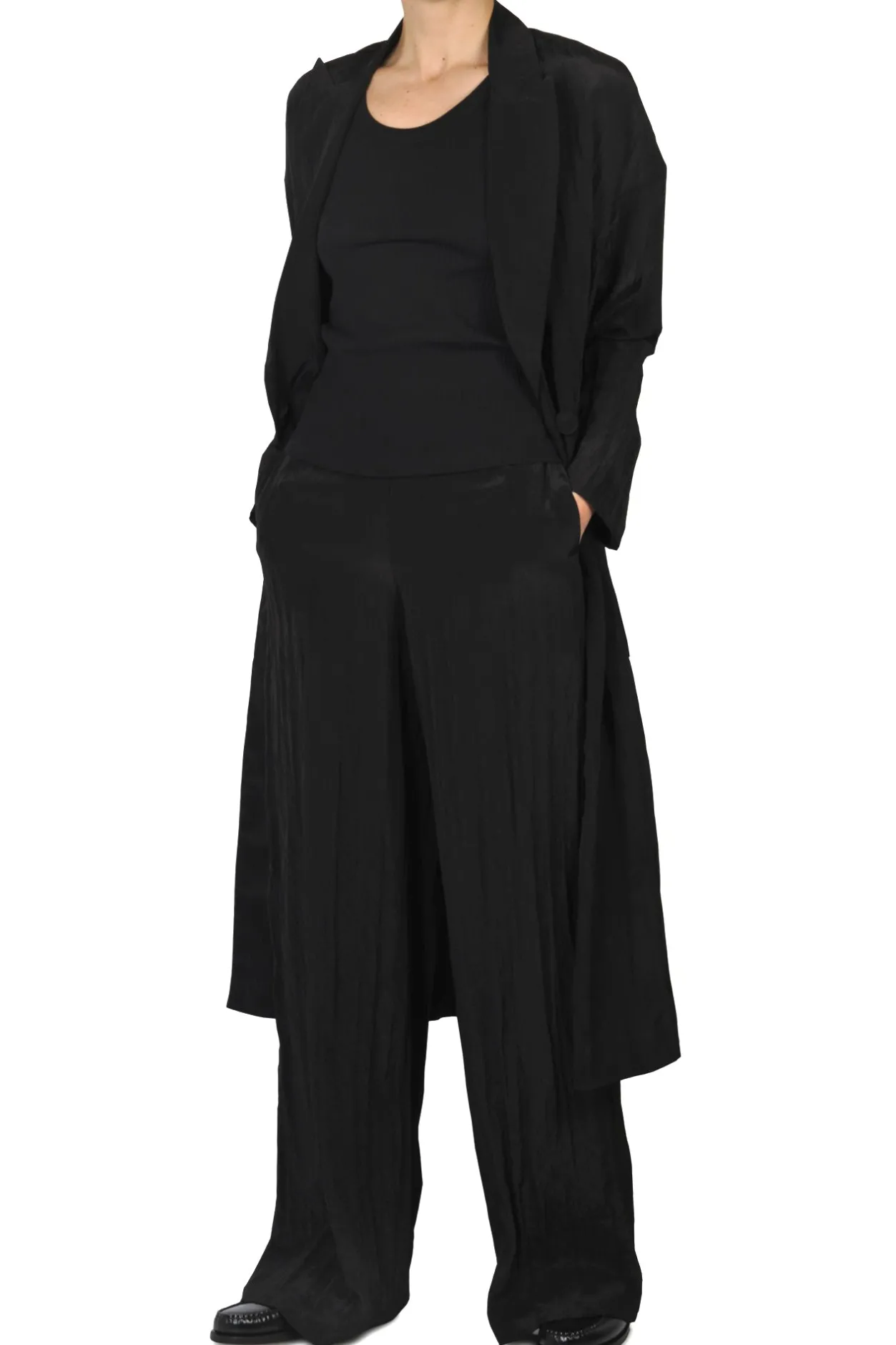 - Spolverino - 450100 - Nero^Pierantonio Gaspari Fashion