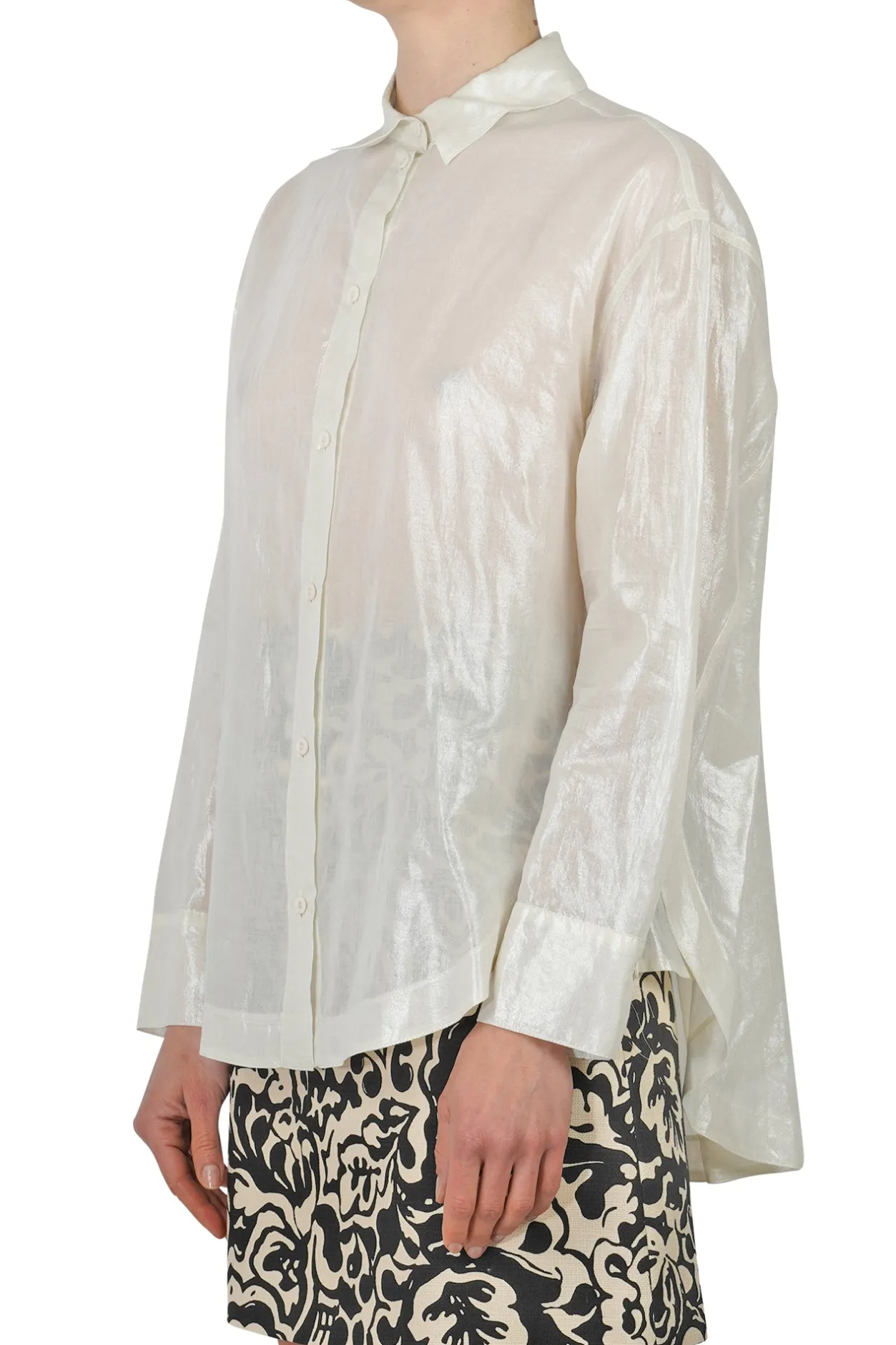 - Camicia - 450689 - Crema^8pm Fashion