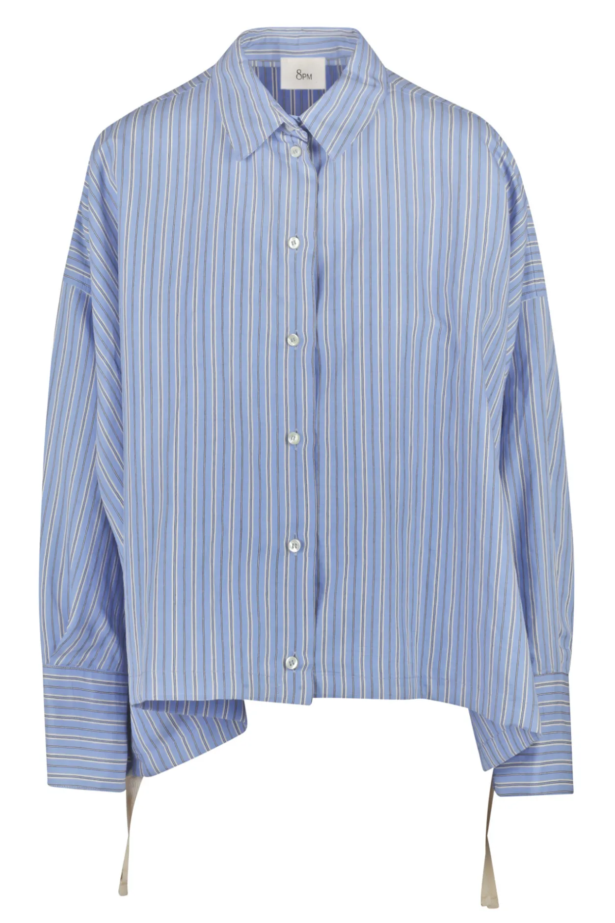 - Camicia - 450686 - Fantasia Azzurro^8pm Sale