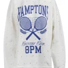 - Felpa - 450713 - Latte/Blu^8pm Online