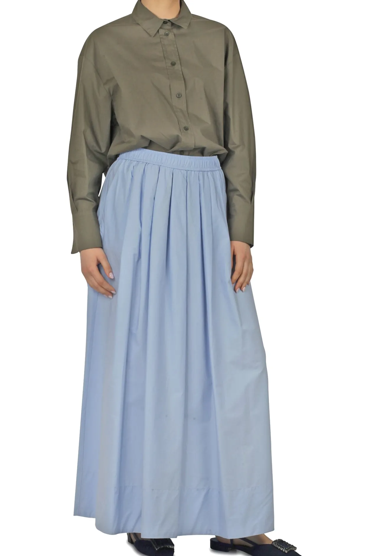 - Gonna - 450694 - Azzurro^8pm Discount