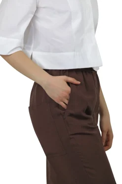 - Pantalone - 450728 - Cacao^8pm Sale