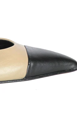 - Ballerine - 450123 - Beige/Nero^Pomme d'Or Hot