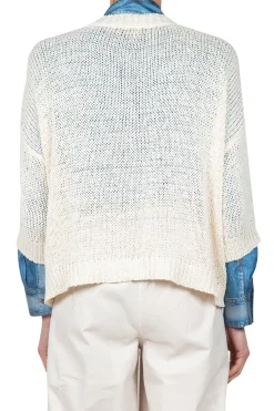 - Maglia - 450004 - Ecru^Roberto Collina Outlet