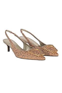 - Slingback - 451004 - Fantasia Marrone^Roberto Festa Outlet