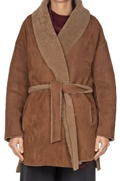 - Cappotto - 440153 - Cammello^Salvatore Santoro New