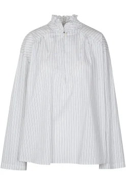 - Camicia - 450824 - Bianco/Blu^Semi Couture Clearance