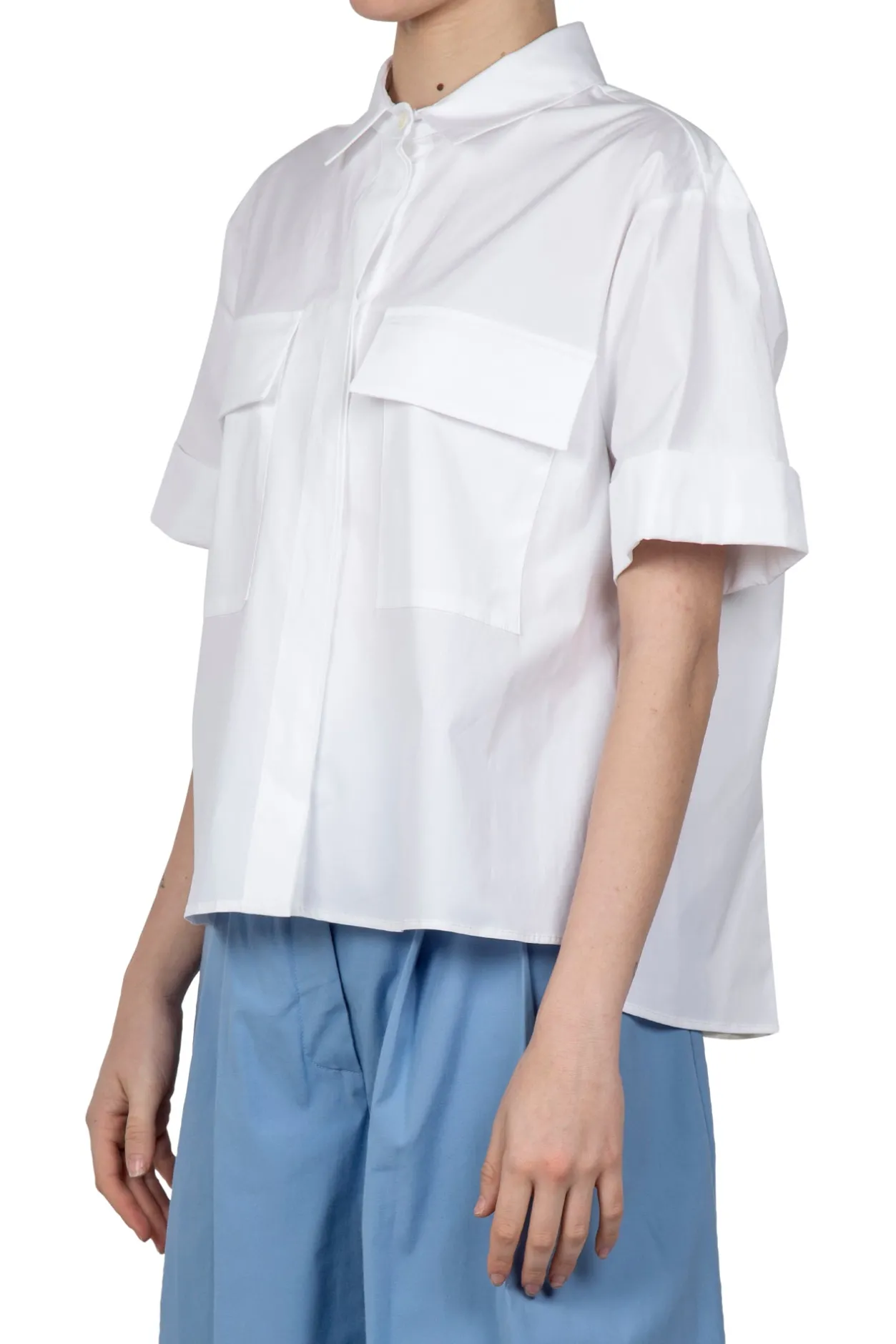 - Camicia - 450819 - Bianco^Semi Couture Hot
