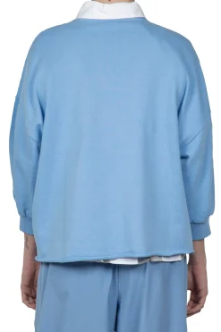 - Felpa - 450828 - Azzurro^Semi Couture Online