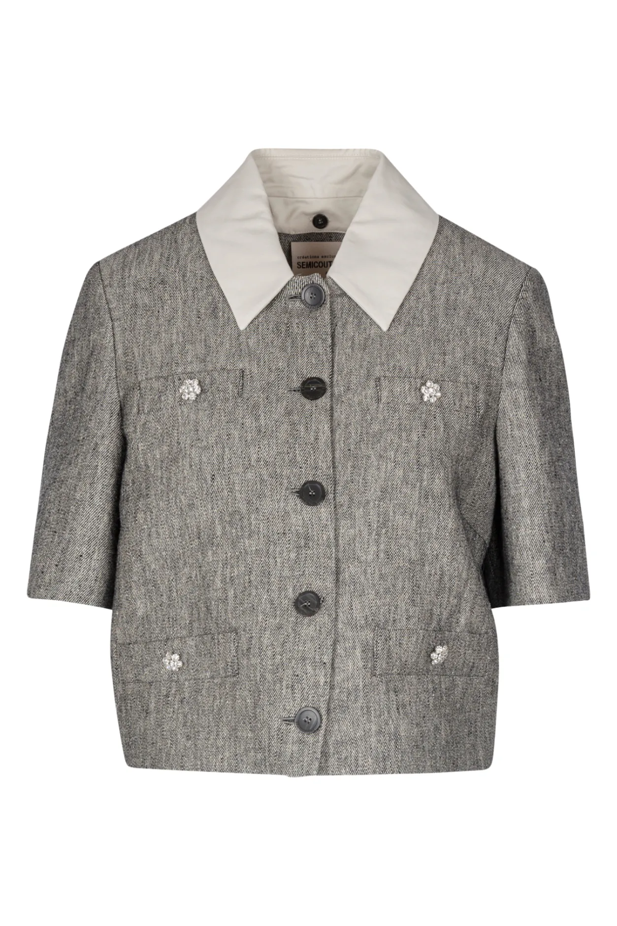 - Giacca - 450834 - Nero/Panna^Semi Couture Fashion