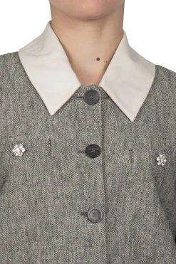 - Giacca - 450834 - Nero/Panna^Semi Couture Fashion