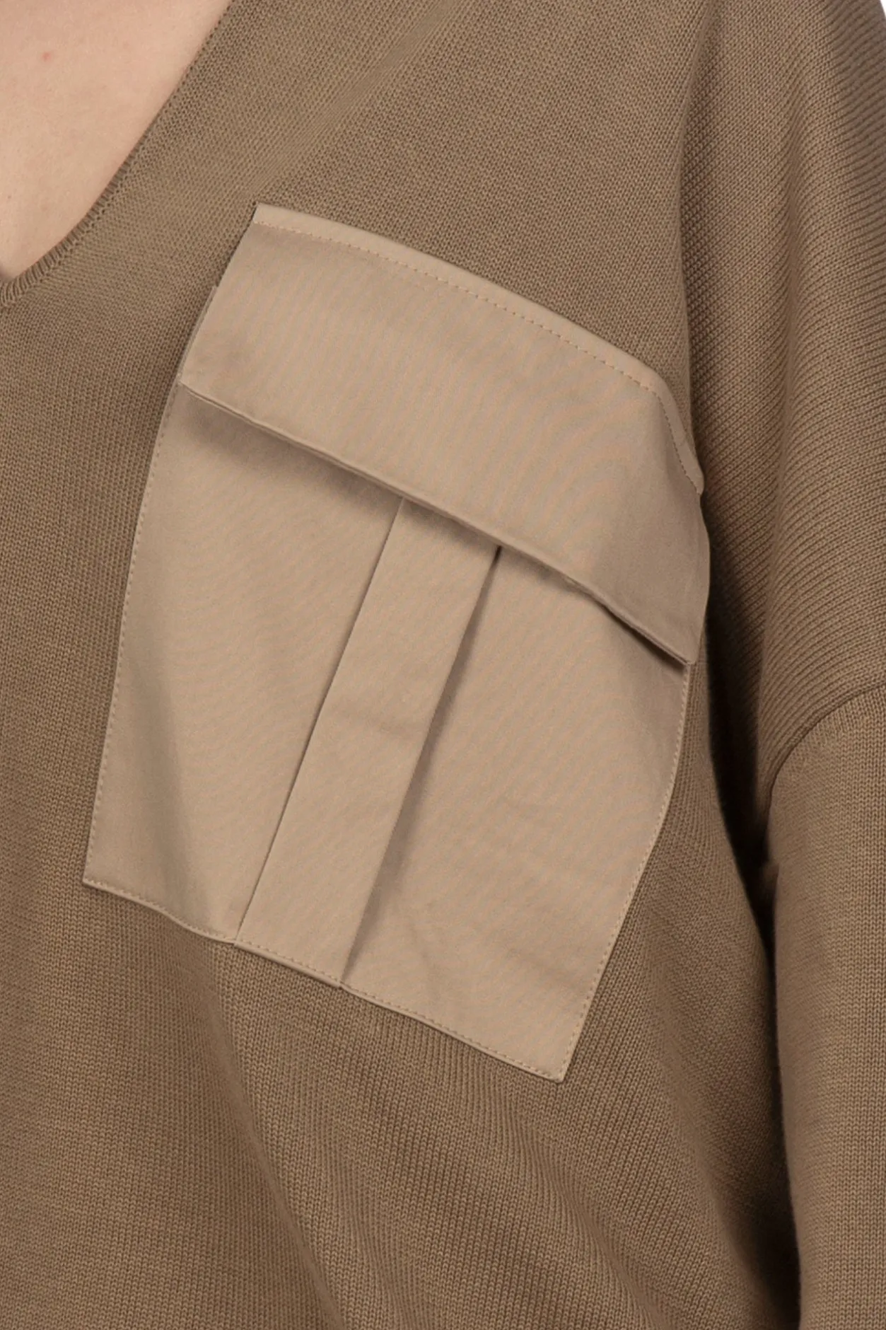 - Maglia - 450807 - Beige^Semi Couture Online