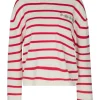 - Maglia - 450811 - Panna/Rosso^Semi Couture New