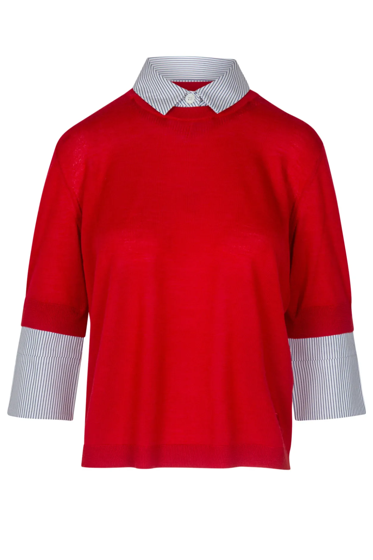 - Maglia - 450809 - Rosso^Semi Couture Fashion