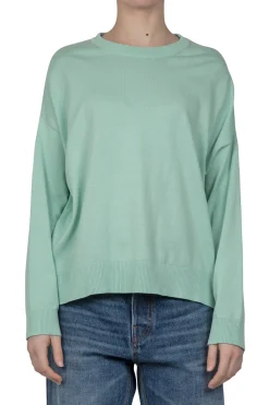 - Maglia - 450805 - Verde acqua^Semi Couture Fashion