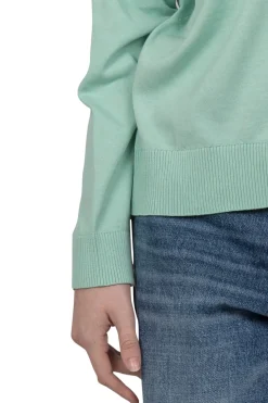 - Maglia - 450805 - Verde acqua^Semi Couture Fashion