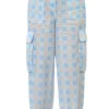 - Pantalone - 431792 - Fantasia Azzurro^Semi Couture Sale