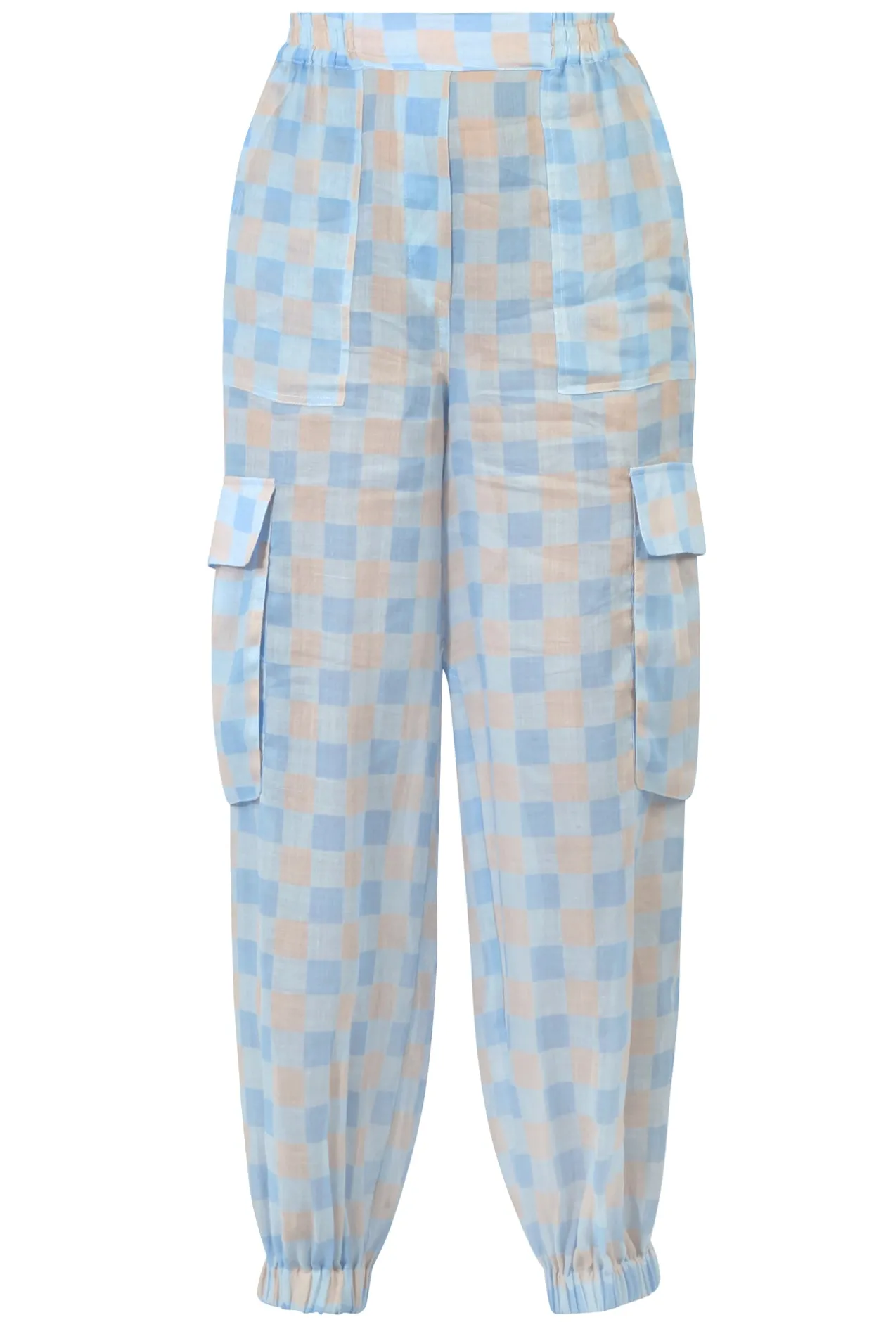 - Pantalone - 431792 - Fantasia Azzurro^Semi Couture Sale