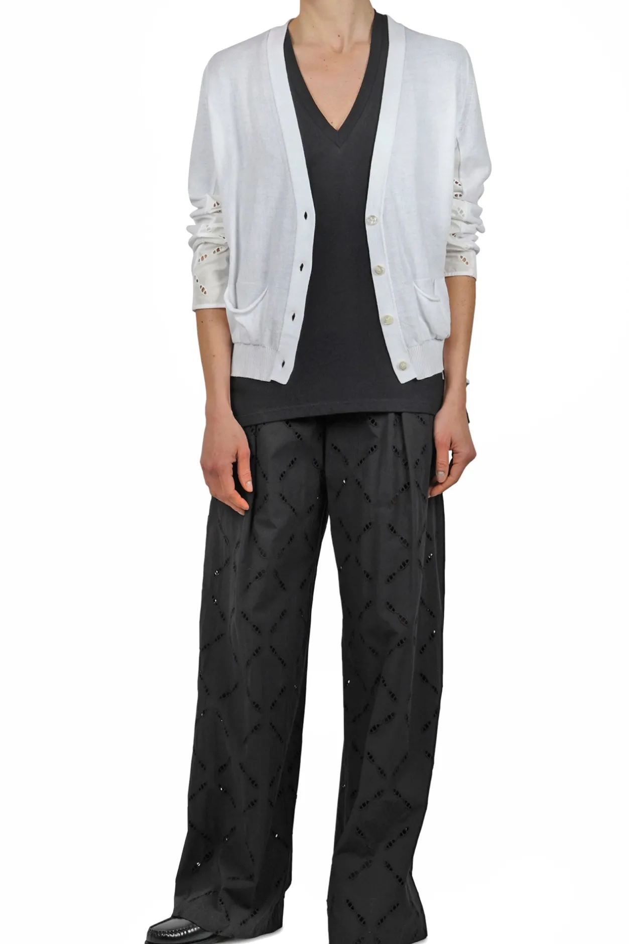 - Pantalone - 450775 - Nero^Semi Couture Online
