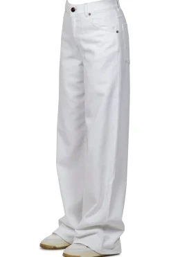 - Pantalone - 450841 - Bianco^Semi Couture Fashion