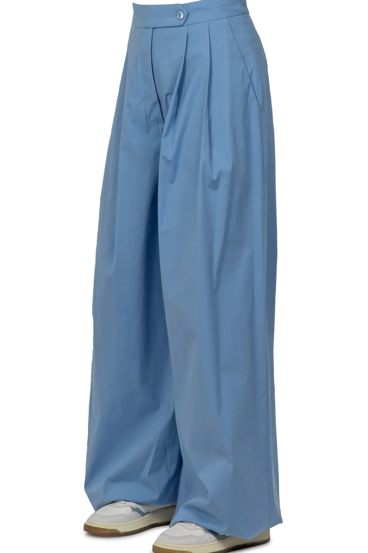- Pantalone - 450820 - Azzurro^Semi Couture Outlet
