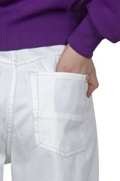 - Pantalone - 450841 - Bianco^Semi Couture Fashion