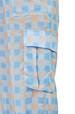 - Pantalone - 431792 - Fantasia Azzurro^Semi Couture Sale