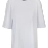 - T-shirt - 450770 - Bianco^Semi Couture Clearance