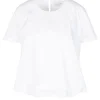 - Blusa - 450030 - Bianco^So Allure Clearance