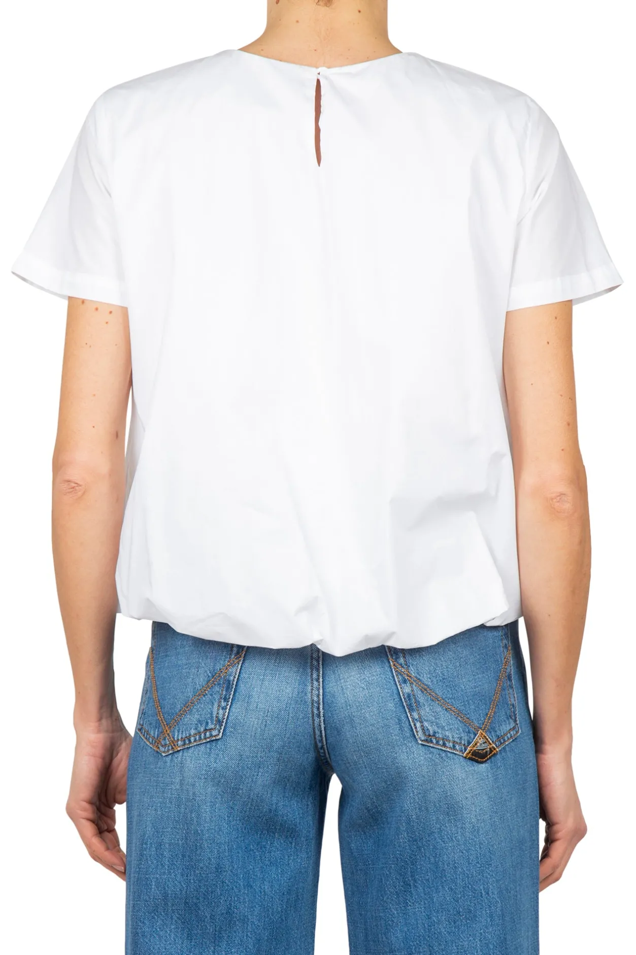 - Blusa - 450030 - Bianco^So Allure Clearance