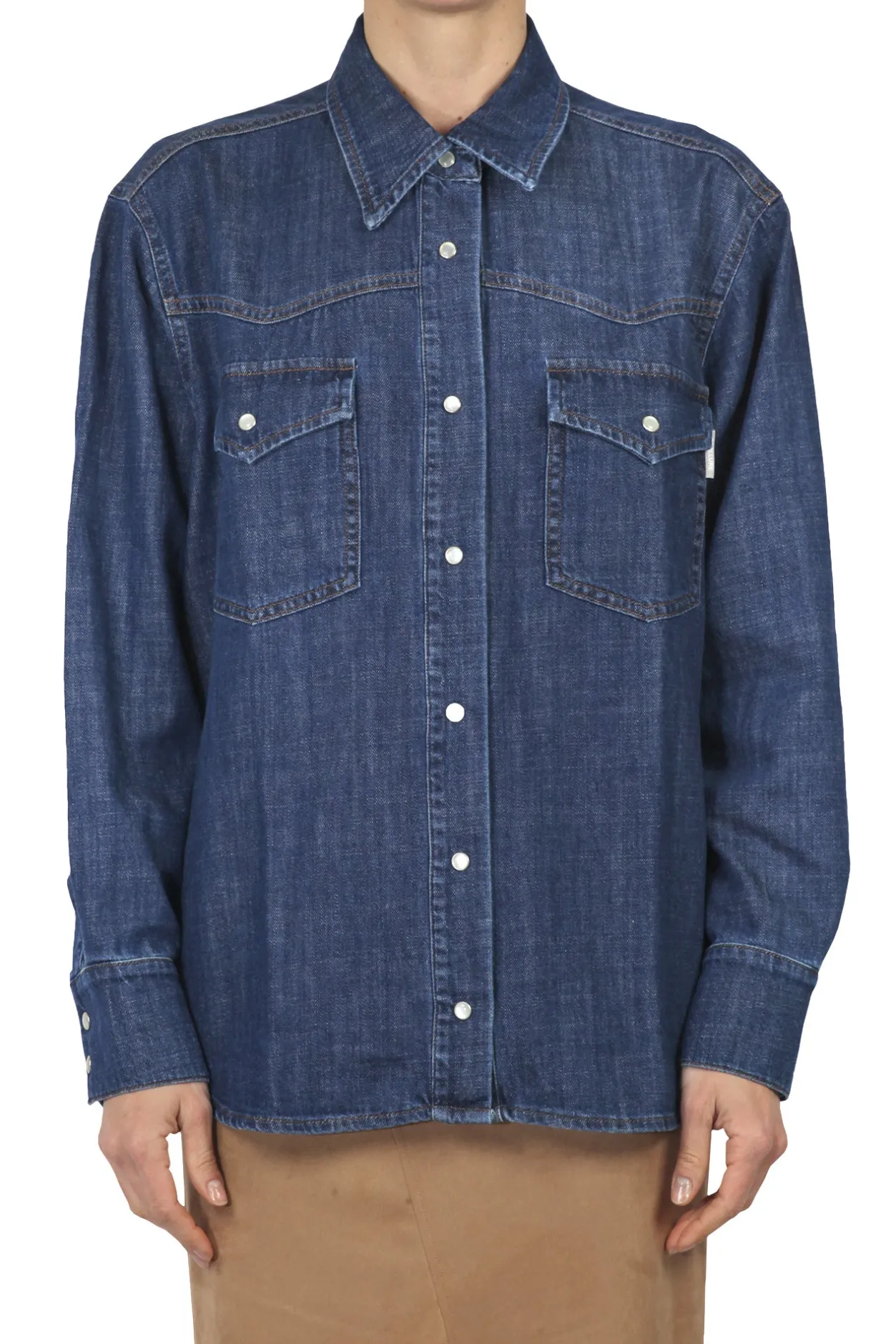 - Camicia - 450064 - Denim^So Allure Outlet
