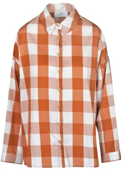 - Camicia - 450031 - Fantasia Arancione^So Allure New