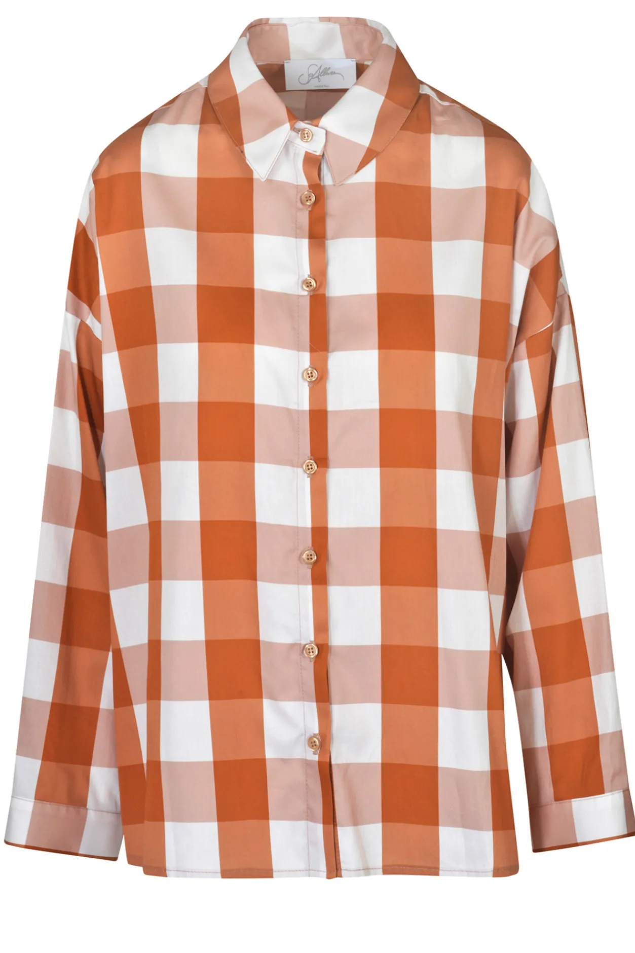 - Camicia - 450031 - Fantasia Arancione^So Allure New