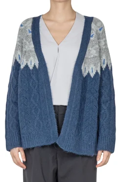 - Cardigan - 441907 - Blu^So Allure Clearance