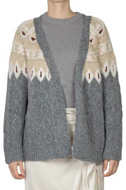 - Cardigan - 441907 - Grigio^So Allure Sale