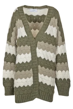 - Cardigan - 441922 - Verde/Panna^So Allure Clearance