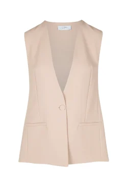 - Gilet - 450038 - Beige^So Allure Online