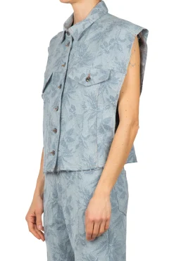 - Gilet - 450047 - Fantasia Azzurro^So Allure Outlet