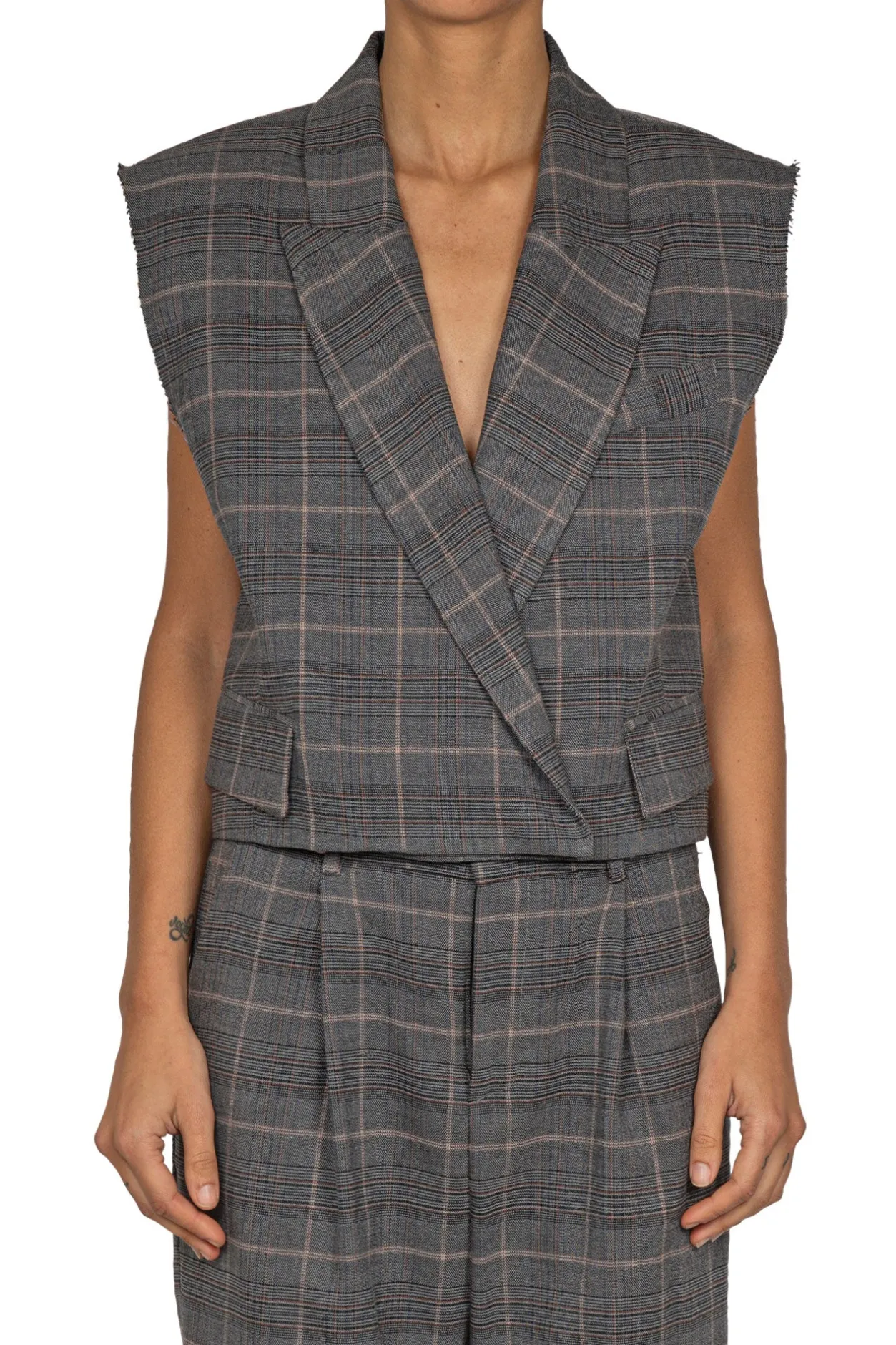 - Gilet - 441067 - Grigio/Bruciato^So Allure Sale