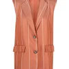 - Gilet - 450033 - Ruggine^So Allure Clearance