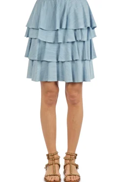 - Gonna - 371255 - Denim^So Allure Discount
