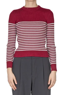 - Maglia - 441913 - Bordeaux/Grigio^So Allure Best