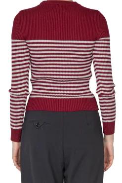 - Maglia - 441913 - Bordeaux/Grigio^So Allure Best
