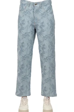 - Pantalone - 450049 - Fantasia Azzurro^So Allure Fashion