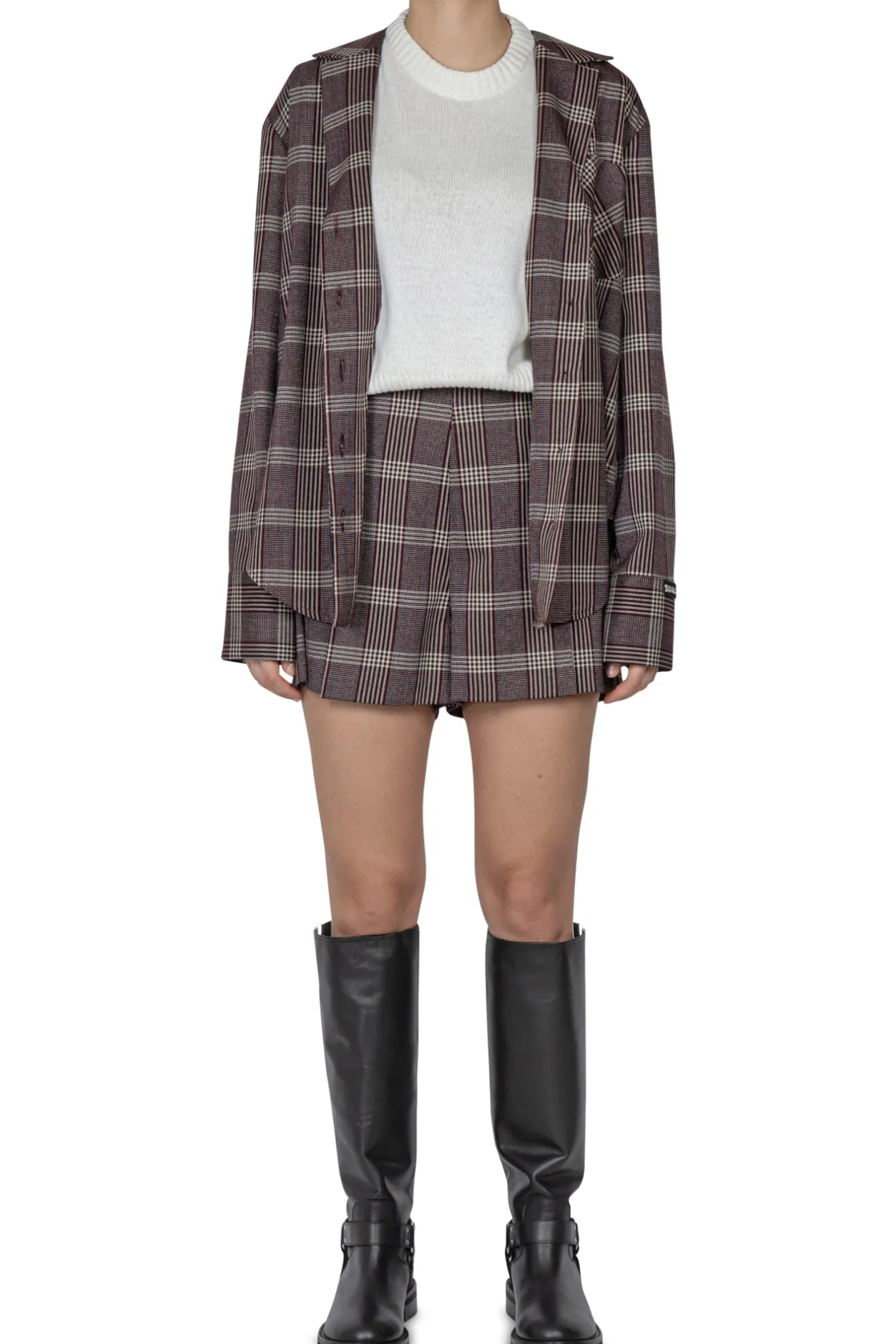 - Shorts - 441889 - Fantasia Bordeaux^So Allure Fashion