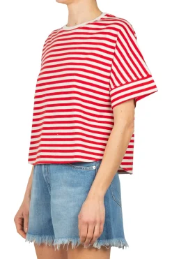 - T-shirt - 450756 - Panna/Rosso^Solotre Hot