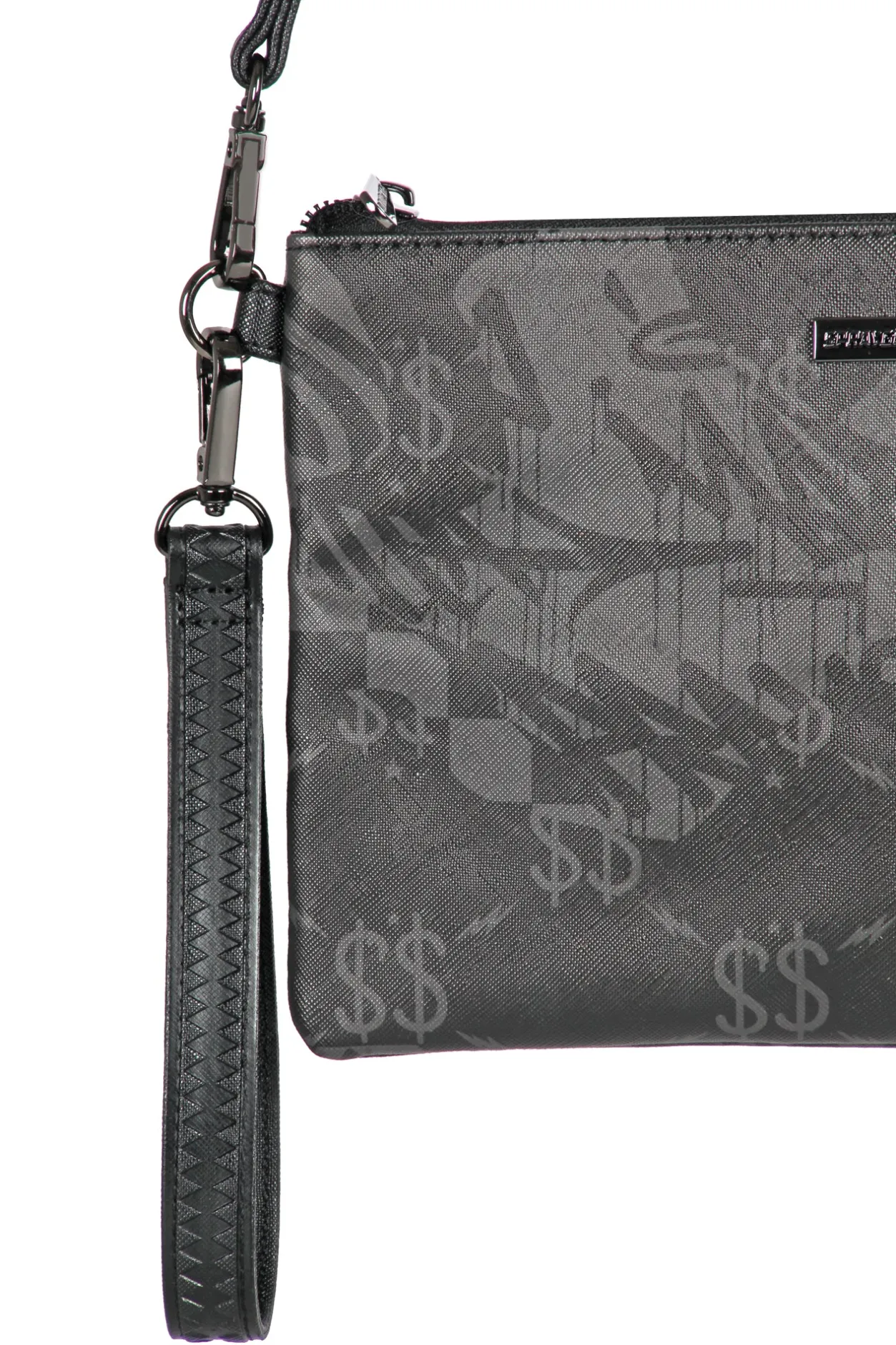 - Borsa piccola - 451368 - Nero/Grigio^SPRAYGROUND Outlet